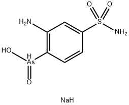 磺胺苯胂 结构式