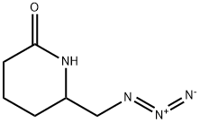 6-(azidomethyl)piperidin-2-one 结构式