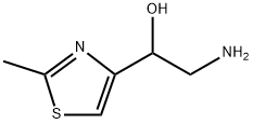 4-Thiazolemethanol, α-(aminomethyl)-2-methyl- 结构式