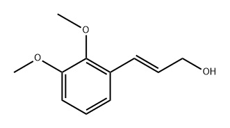 3-(2,3-二甲氧基苯基)丙-2-烯-1-醇 结构式