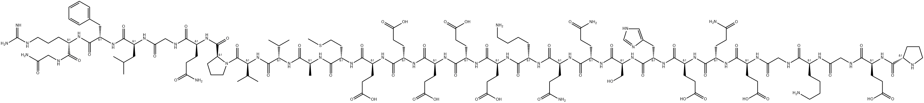 pancreastatin-29 结构式