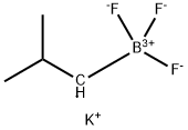 钾三氟(2-甲基丙基)BORANUIDE 结构式