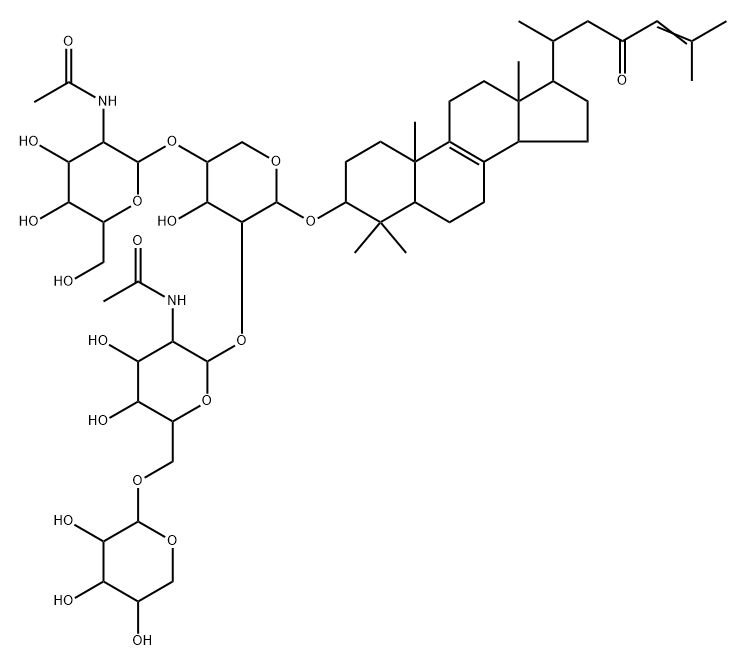 sarasinoside C1 结构式