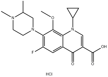 Gatifloxacin Impurity J 结构式