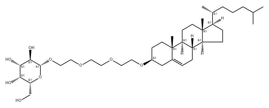 triethoxycholesterol galactose 结构式