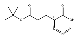 (S)-5-叔丁基氢 2-叠氮基戊二酸酯 二环己基铵盐 结构式