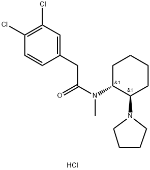 (+)-U-50488 HYDROCHLORIDE 结构式