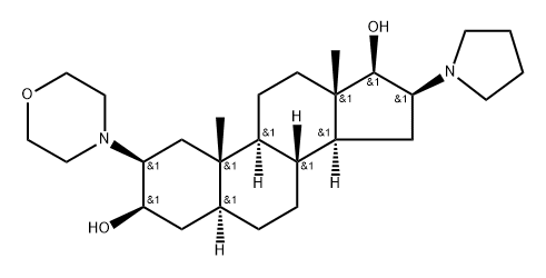 罗库溴铵杂质15 结构式