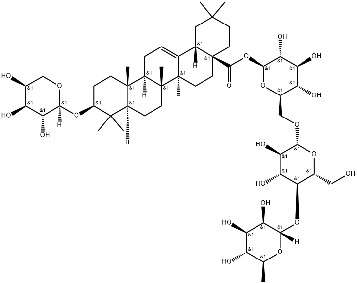 刺五加苷 C3 结构式