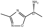 (R)-1-(3-甲基-1,2,4-噁二唑-5-基)乙胺 结构式