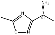 (R)-1-(5-甲基-1,2,4-噁二唑-3-基)乙烷-1-胺 结构式