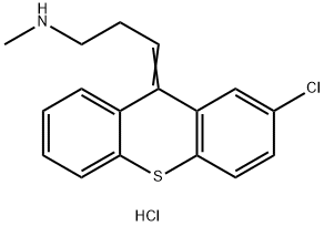 盐酸氯普噻吨EP杂质C盐酸盐 结构式