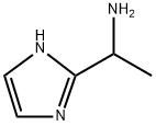 1-(1H-IMIDAZOL-2-YL)-ETHYLAMINE 结构式