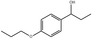 1-(4-propoxyphenyl)propan-1-ol 结构式