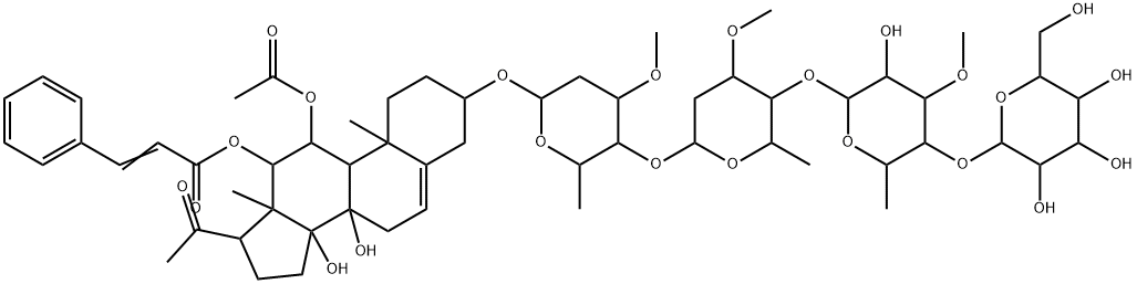 牛奶藤糖苷E0 结构式