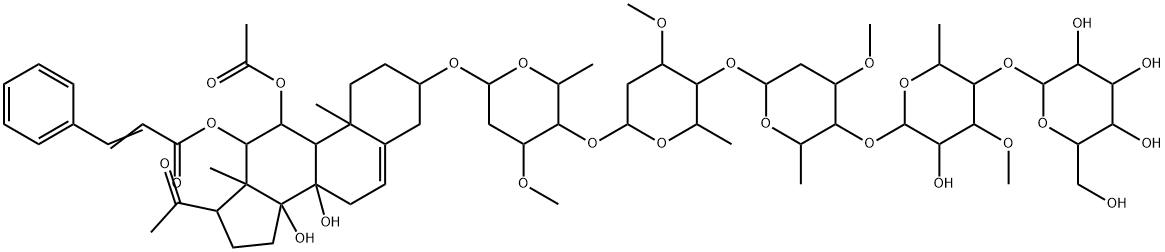 牛奶藤糖苷E3 结构式