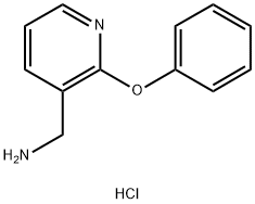 1-(2-Phenoxypyridin-3-yl)methanamine dihydrochloride 结构式