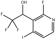 2,2,2-三氟-1-(2-氟-4-碘-3-吡啶基)乙醇 结构式