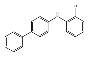 N-(2-Chlorophenyl)[1,1′-biphenyl]-4-amine 结构式