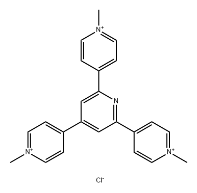 2,4,6-TRI(PYRIDINE-4-METHYL IODIDE) PYRIDINE 结构式