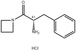 (S)-2-Amino-1-(azetidin-1-yl)-3-phenylpropan-1-one hydrochloride 结构式