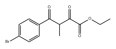 Benzenebutanoic acid, 4- broMo-β-Methyl-α,γ- dioxo-, ethyl ester 结构式