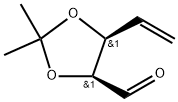 L-erythro-Pent-4-enose, 4,5-dideoxy-2,3-O-(1-methylethylidene)- 结构式