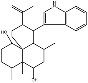Monohydroxyisoaflavinine 结构式