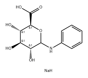 Aniline D-Glucuronide Sodium Salt 结构式