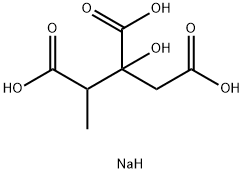 TRISODIUM 2-METHYLCITRATE, RACEMIC MIXTURE OF DIASTEREOMERS 结构式