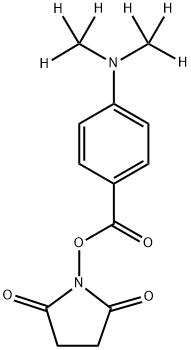 DMABA-D6 NHS ESTER 结构式