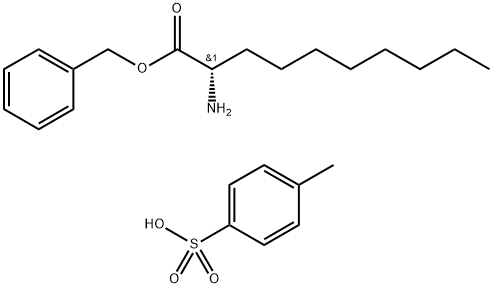 S-2-氨基奎酸苄酯对甲苯磺酸盐 结构式