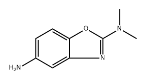2-N,2-N-dimethyl-1,3-benzoxazole-2,5-diamine 结构式