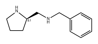 (R)-N-benzyl-1-(pyrrolidin-2-yl)methanamine 结构式