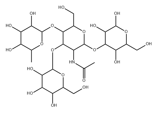 Lewis A tetrasaccharide 结构式