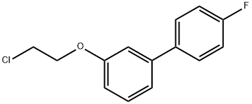 3-Chloro-2-ethoxy-4'-fluoro-1,1'-biphenyl 结构式