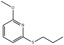 2-Methoxy-6-(propylthio)pyridine 结构式