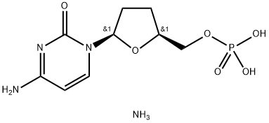 Zalcitabine Monophosphate Ammonium Salt 结构式