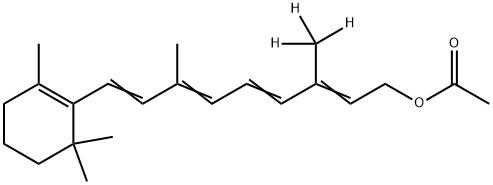 Retin-20,20,20-d3-ol, 15-acetate 结构式