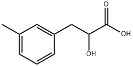 2-羟基-3-(间甲苯基)丙酸 结构式