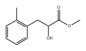 2-羟基-3-(2-甲基苯基)丙酸甲酯 结构式