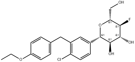 fluoro-Dapagliflozin 结构式