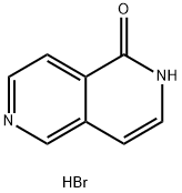 2,6-萘啶-1(2H)-酮氢溴酸盐 结构式