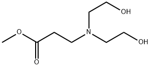 β-Alanine, N,N-bis(2-hydroxyethyl)-, methyl ester 结构式