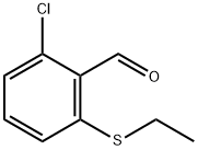 2-Chloro-6-(ethylthio)benzaldehyde 结构式