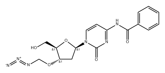 3′-O-Azidomethyl-N-Bz dC 结构式
