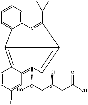 匹伐他汀杂质16 结构式