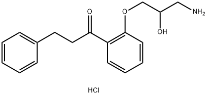 普罗帕酮盐酸盐 结构式