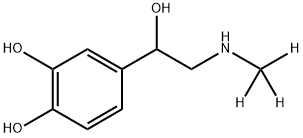 rac Epinephrine-d3 结构式