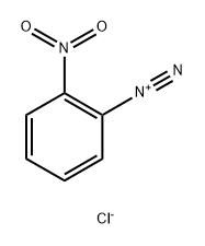 Benzenediazonium, 2-nitro-, chloride (1:1) 结构式